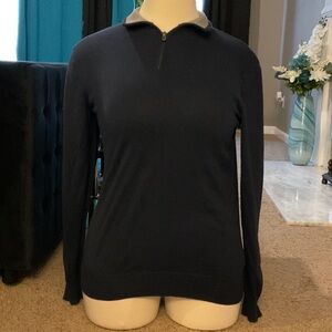 Old Navy Navy Blue Half-Zip Sweater
